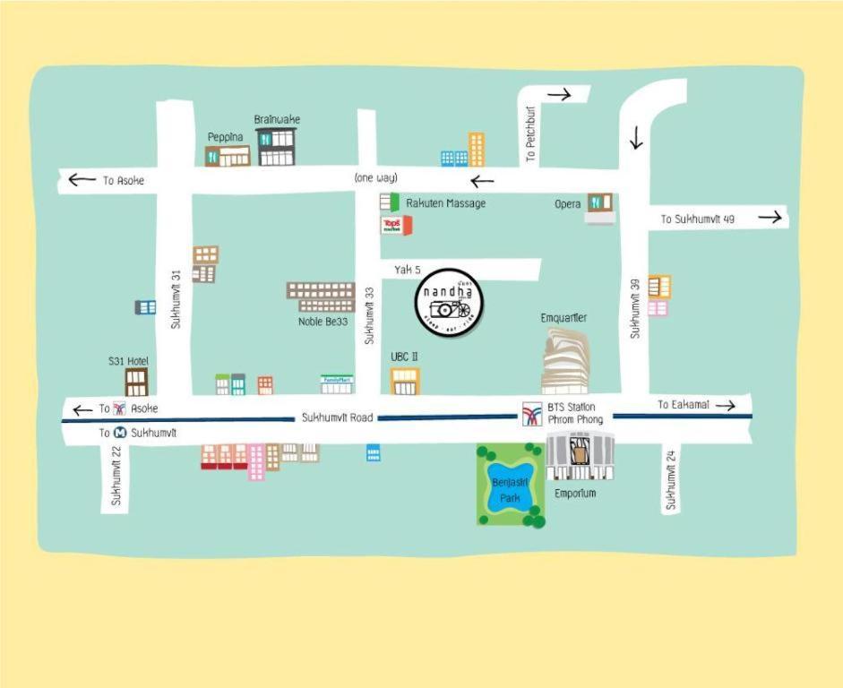 Nandha Hotel Bangkok Kültér fotó